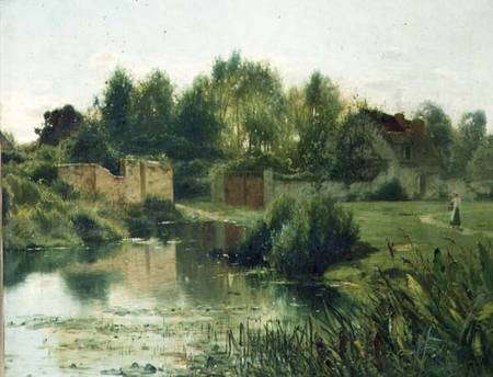 The Village Pond from Ernest Parton