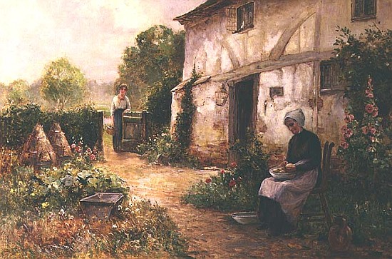 Peeling Potatoes from Ernest Walbourn