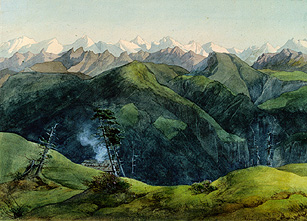 The Rigi from Ernst Ferdinand Oehme