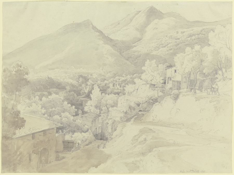 Ansicht von Massa di Carrara from Ernst Fries
