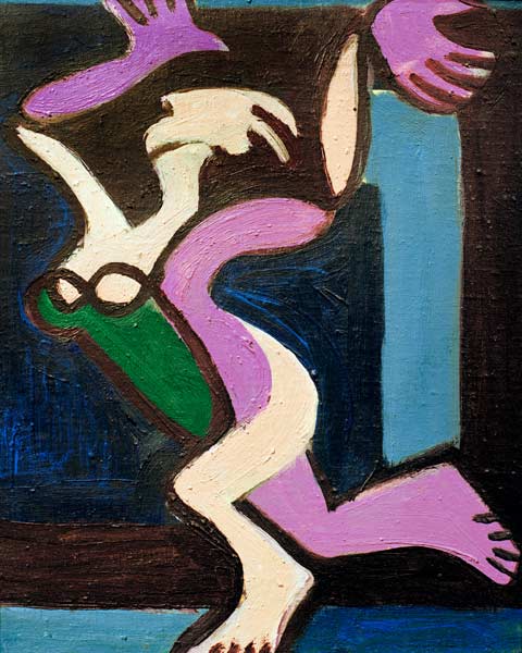 Dancing Nude from Ernst Ludwig Kirchner