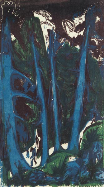 Weather fir from Ernst Ludwig Kirchner
