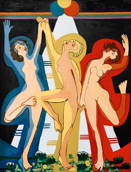 Farbentanz II from Ernst Ludwig Kirchner