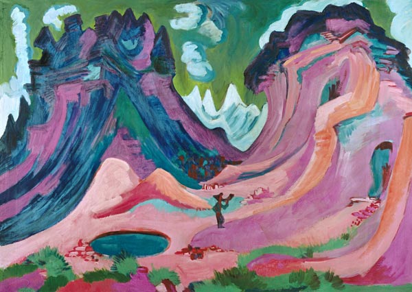 Amselfluh. from Ernst Ludwig Kirchner