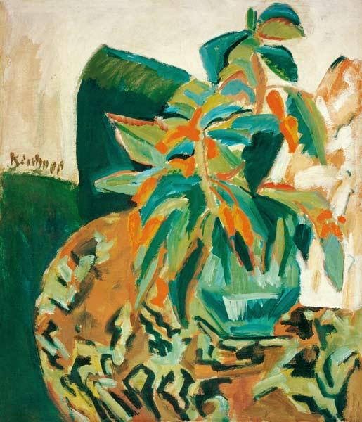 Blossoming plant from Ernst Ludwig Kirchner
