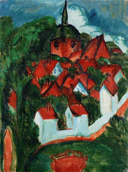 Castle in Fehmarn from Ernst Ludwig Kirchner