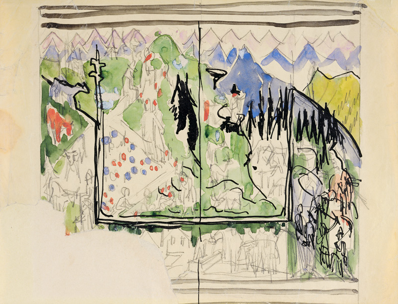 Life (Gujer Design) from Ernst Ludwig Kirchner
