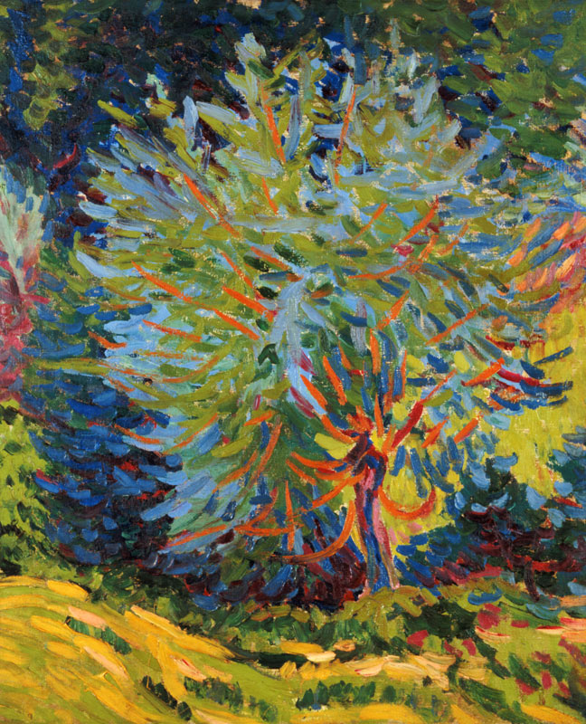Landscape with tree. from Ernst Ludwig Kirchner