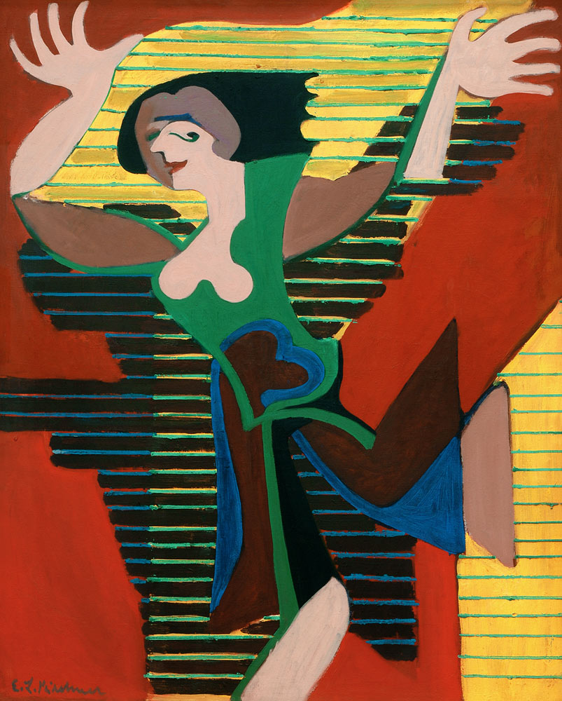 Gret Palucca from Ernst Ludwig Kirchner
