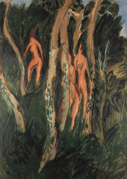 Nude under Trees from Ernst Ludwig Kirchner