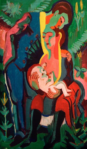 The family from Ernst Ludwig Kirchner
