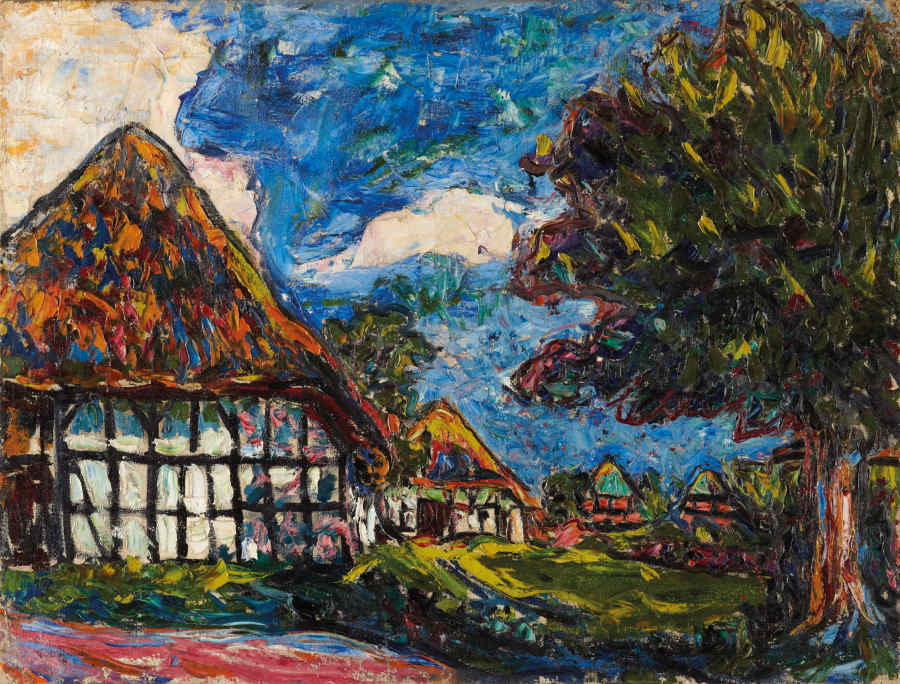 Fehmarn Houses from Ernst Ludwig Kirchner