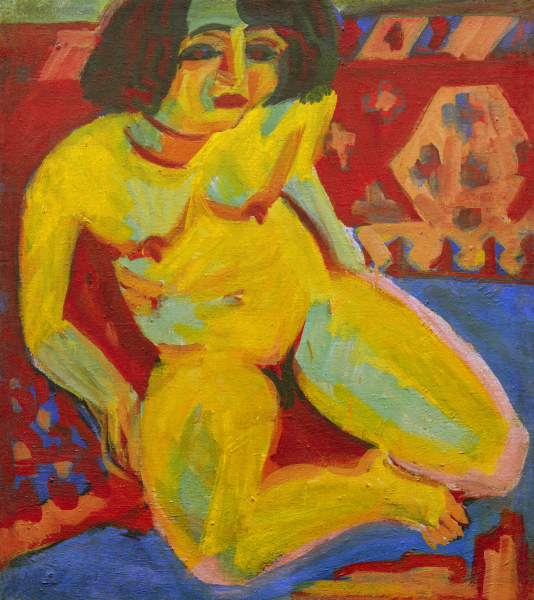 Nude (Dodo) from Ernst Ludwig Kirchner