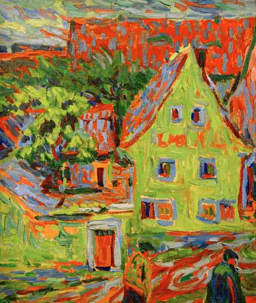Green house from Ernst Ludwig Kirchner