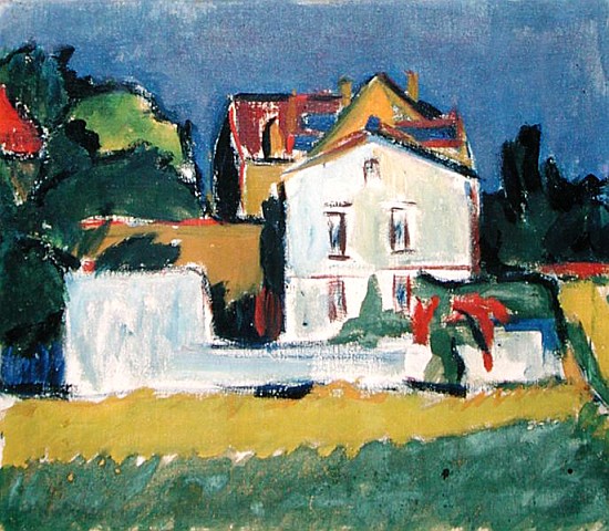 House in a Landscape from Ernst Ludwig Kirchner