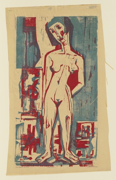 Nackte Lena from Ernst Ludwig Kirchner