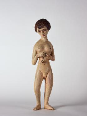 Sad Woman; Standing Female Nude; Nude Girl