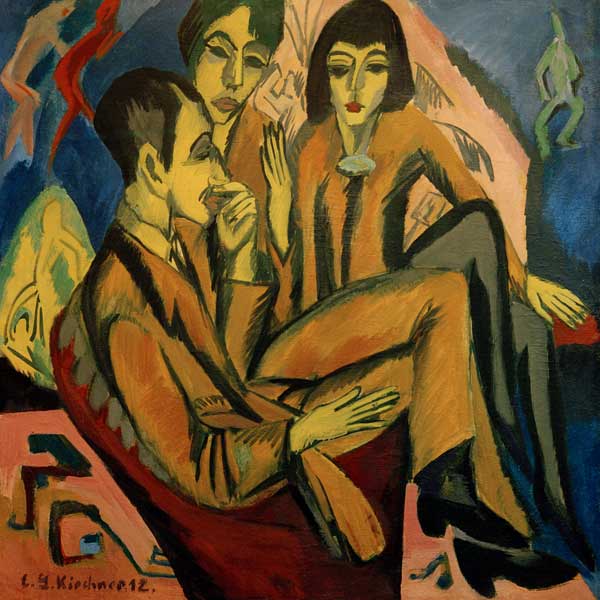 Conversation among artists from Ernst Ludwig Kirchner
