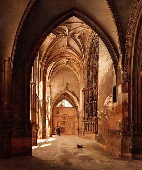 Portal of St. Germain in Auxerre