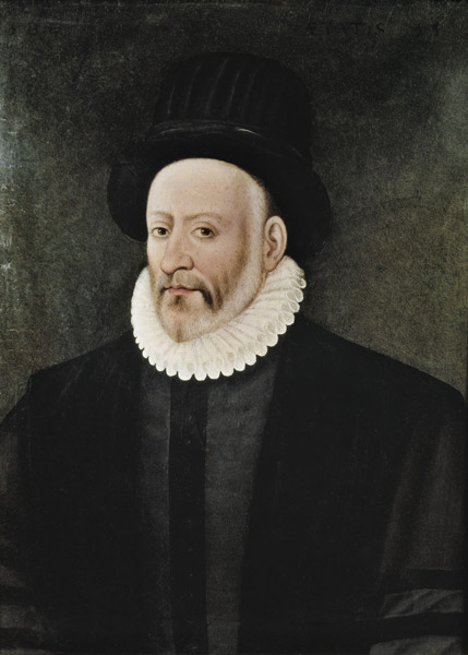 Michel Eyquem de Montaigne (1533-92) from Etienne Martellange