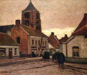 Village in Flanders from Eugen Kampf