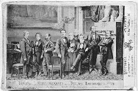 Seine deputies, members of the National Defence Government on 4th September 1870
