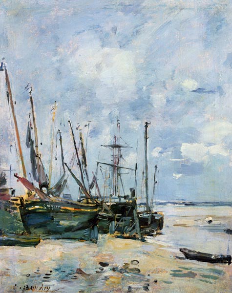Boats from Eugène Boudin