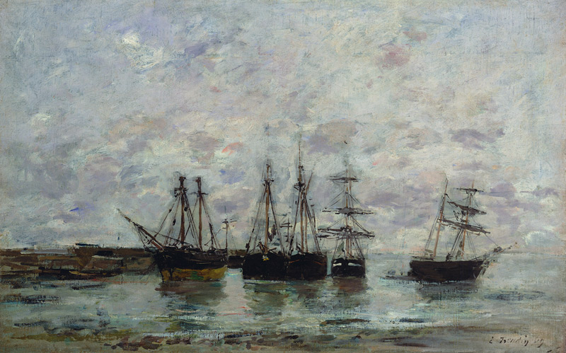 Portrieux from Eugène Boudin