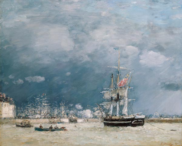 Evening, Le Havre from Eugène Boudin