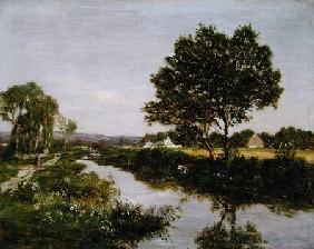 River on the Outskirts of Quimper