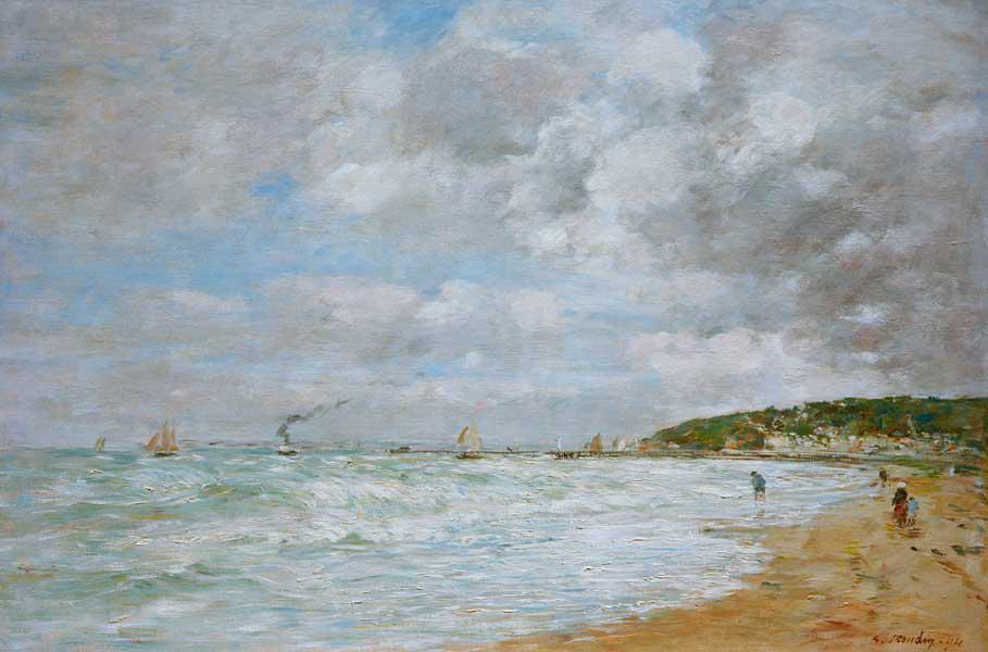 The shore at Trouville