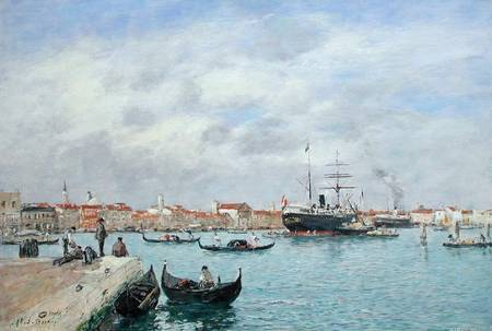 View of Venice from Eugène Boudin