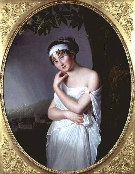 Portrait of Madame Recamier (1777-1849) from Eulalie Morin