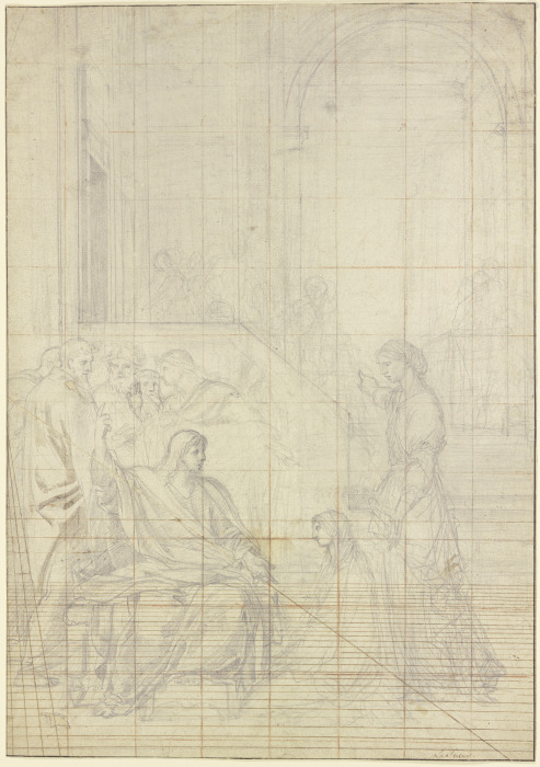 Christus bei Maria und Martha from Eustache Le Sueur