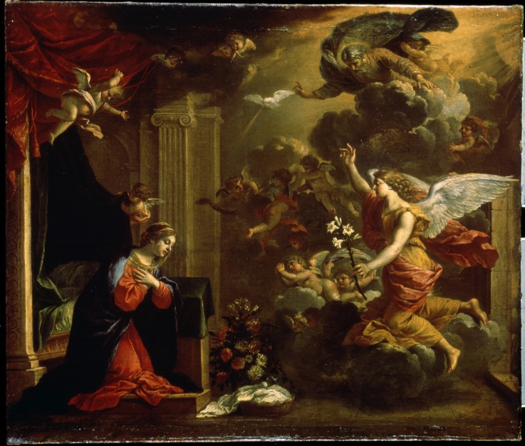 The Annunciation from Eustache Le Sueur