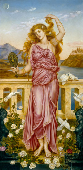 Helen of Troy from Evelyn de Morgan