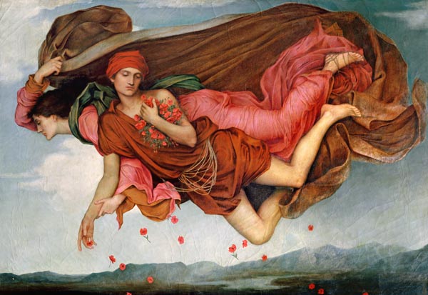 Night and Sleep from Evelyn de Morgan