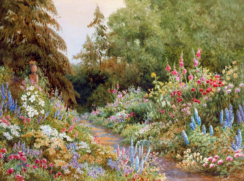 Herbaceous Border from Evelyn L. Engleheart