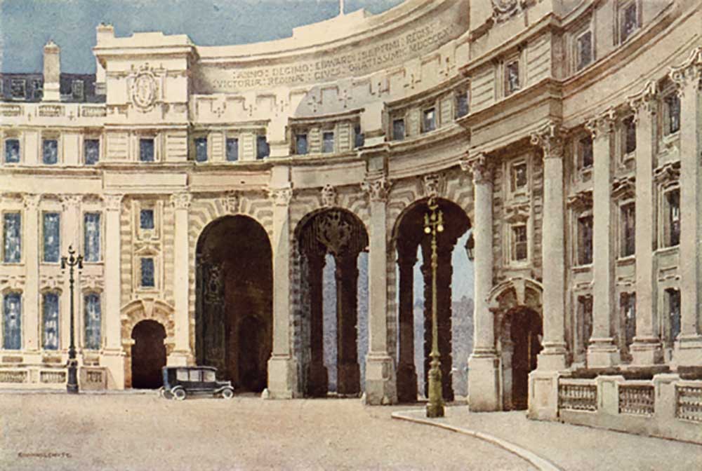 The Admiralty Arch from E.W. Haslehust