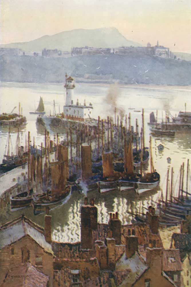 The Harbour from the Old Town from E.W. Haslehust