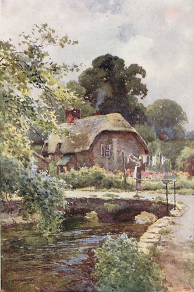 Hangmans Cottage, Dorchester from E.W. Haslehust