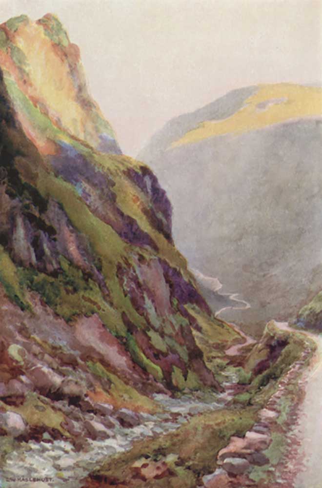 Honister Pass – Dawn from E.W. Haslehust
