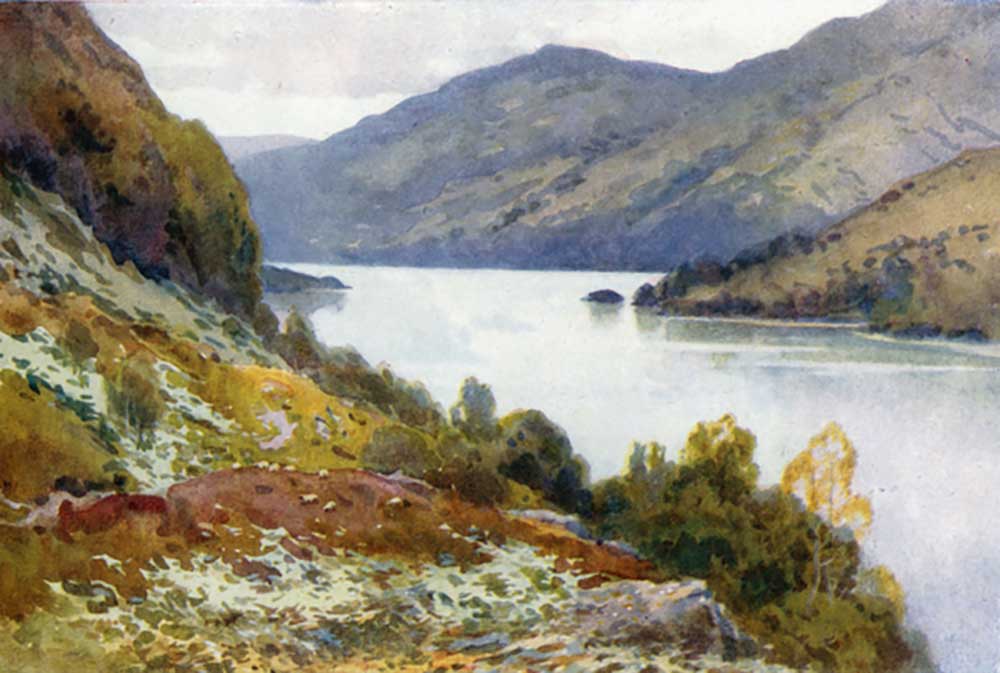 Loch Lomond from Inversnaid from E.W. Haslehust