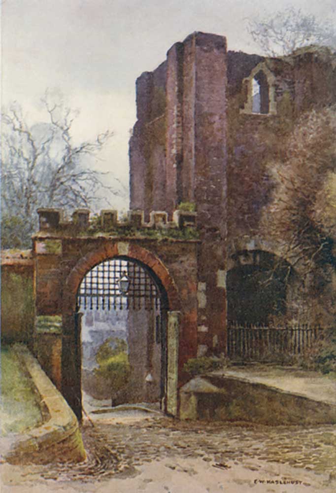 Rougemont Castle from E.W. Haslehust