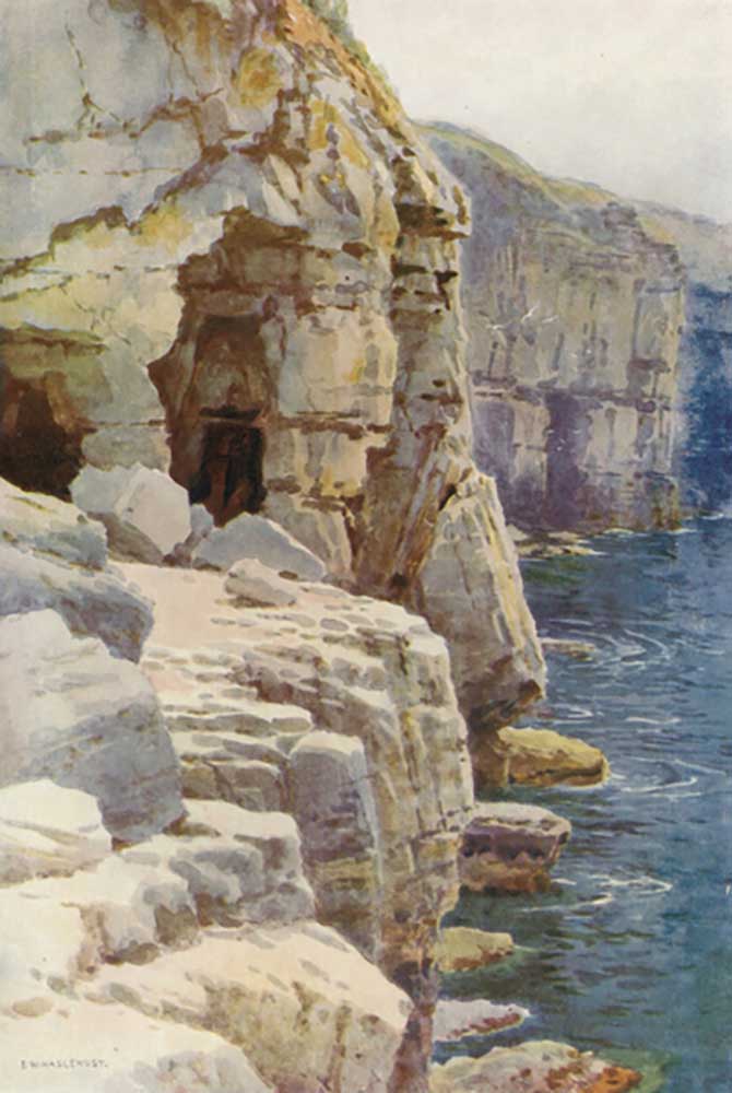 Tilly Whim Caves, Swanage from E.W. Haslehust