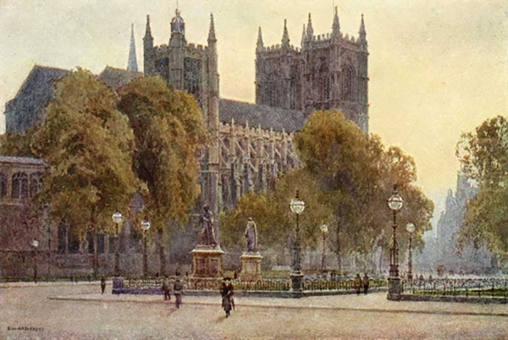 Westminster Abbey from E.W. Haslehust