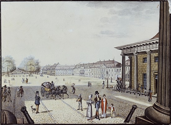 The Paris Square, Berlin from F.A. Calau