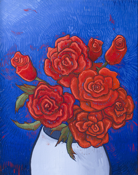 Vase of Roses 2 from Faisal Khouja