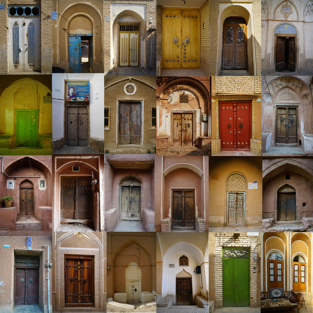 Iranian  doors from Fatma GÖKMEN