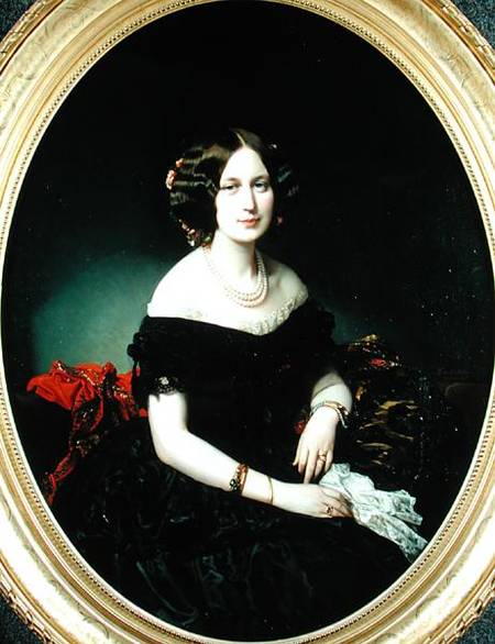 Portrait of the Baroness of Weisweiller from Federico de Madrazo y Kuntz
